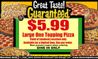 East of Chicago coupon